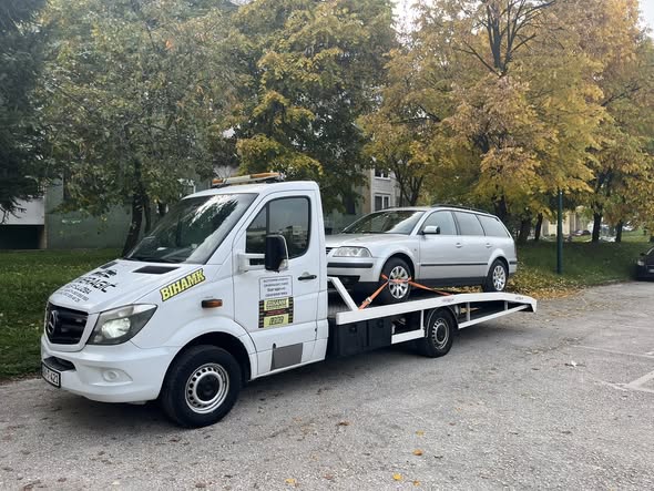 Šlep vozila Pasat - Sarajevo 