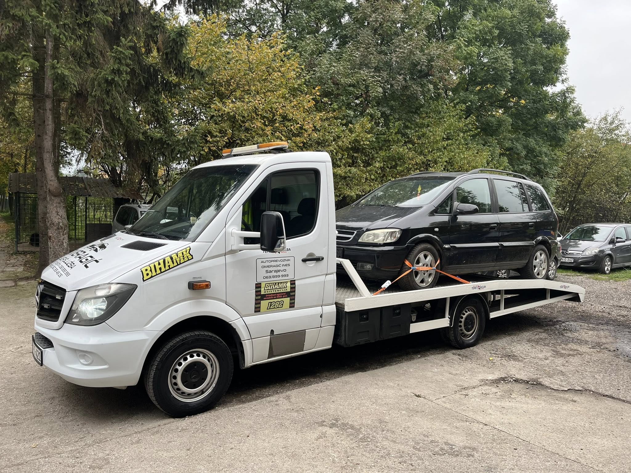 Šlep Zafira vozila - Sarajevo